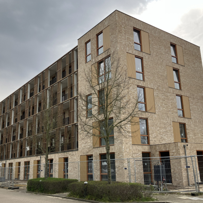 Website – de Hertog – 1000×1000 Het nieuwe gebouw aan de Hertoglaan in Vught waar woonlocatie De Hertog wordt gerealiseerd.